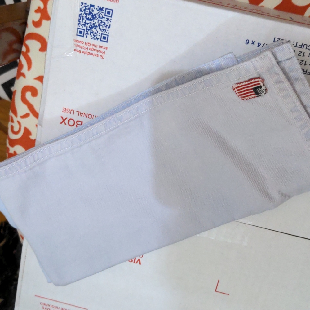 Vintage Ralph Lauren faded denim napkin